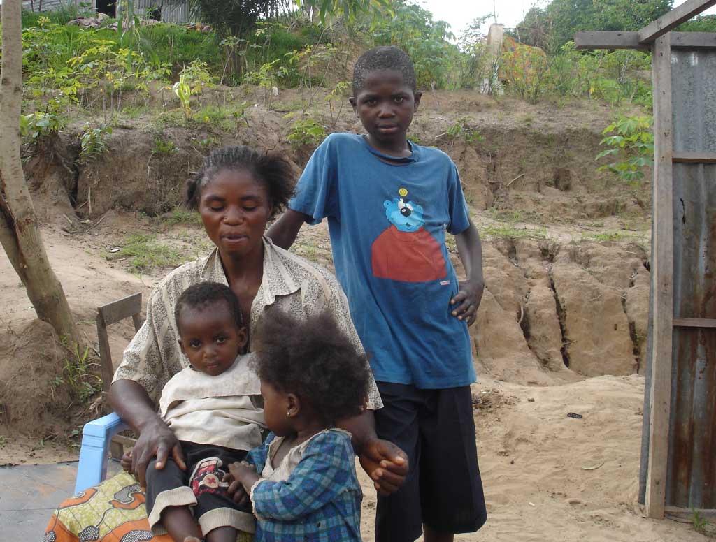 Famille vulnérable de Kinshasa