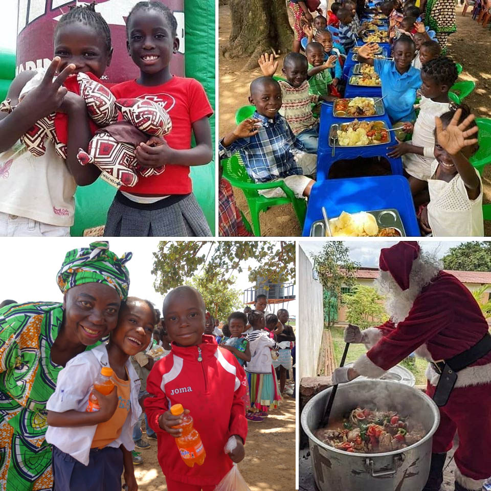 Fête de Noël pour les orphelins de Lubumbashi en RD Congo