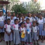 Orphelines del'orphelinat de Majunga à Madagascar