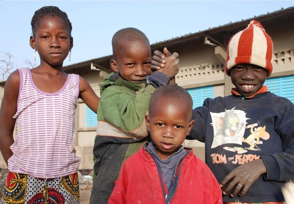 Enfants de Guiè au Burkina Faso