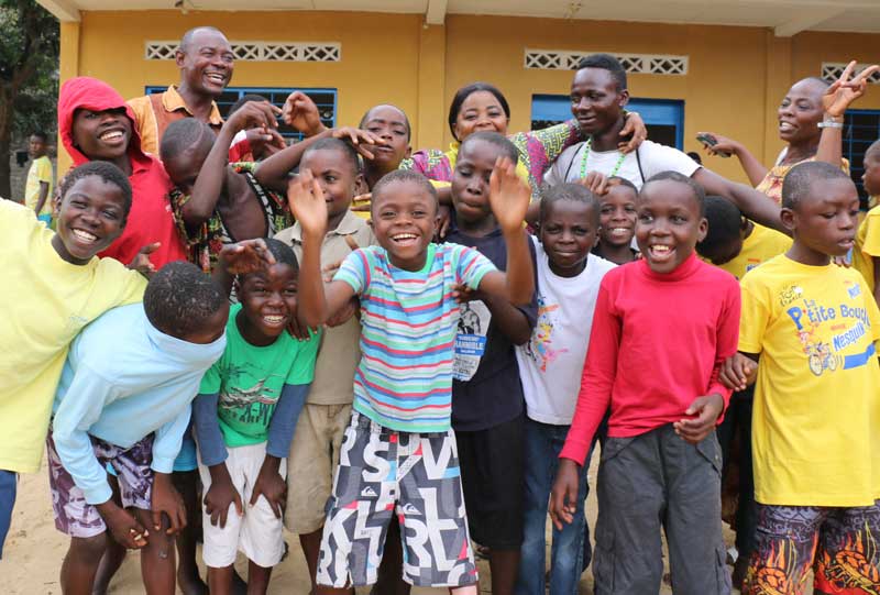 Reprise des activités pour les enfants des rues de Kinshasa accueillis au centre Ndako Ya Biso