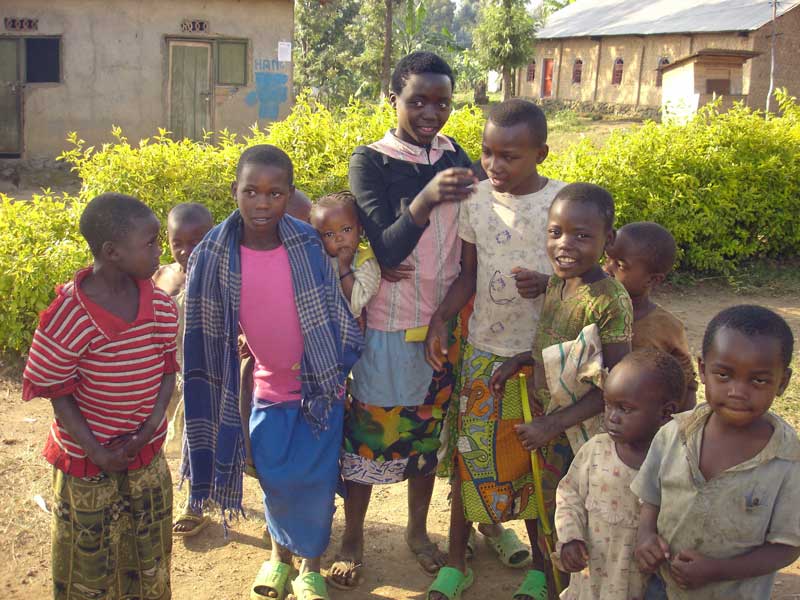 Enfants vulnérables de Gisenyi au Rwanda