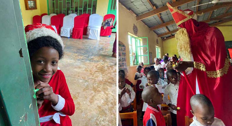 Fête de la Saint Nicolas pour les orphelins de Bumi en RDC