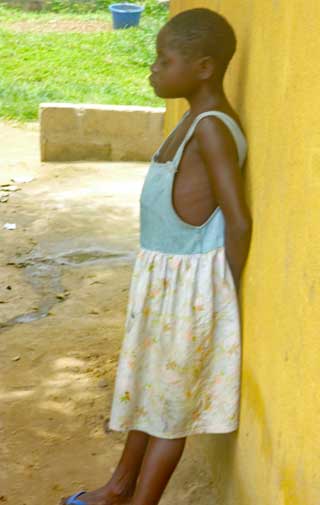 Séraphine, enfant des rues de Kinshasa