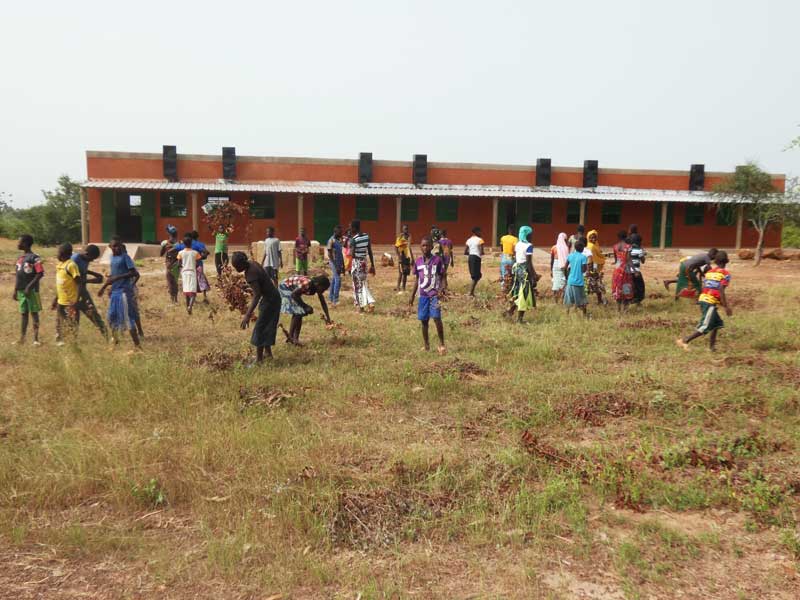 Le collège de Douré au Burkina Faso