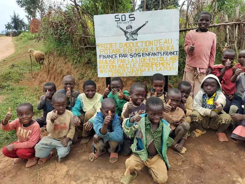 Projet d'adduction d'eau à Ikuvula au Nord Kivu en RD du Congo