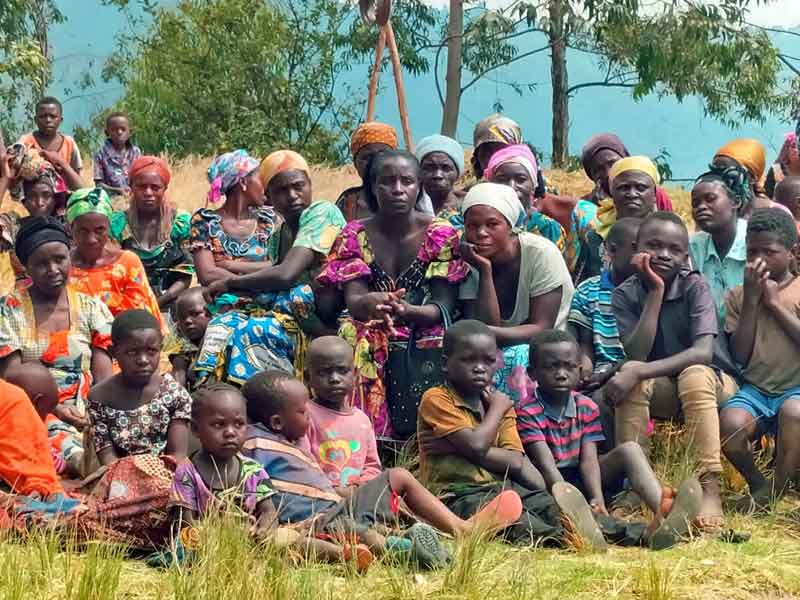 Réunion de sensibilisation des groupes MuSo de Kitolu en RDC