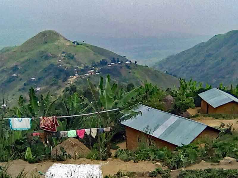Le village de Kitolu au Nord Kivu en RDC