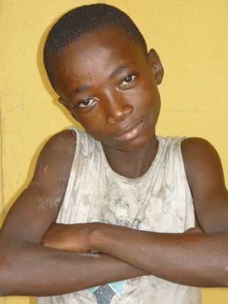 Gédéon, enfant des rues de Kinshasa accusé de sorcellerie