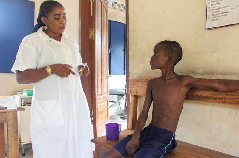L'infirmerie de Ndako Ya Biso pour les enfants des rues de Kinshasa