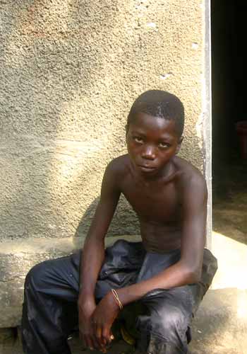 Jeune shégué de Kinshasa