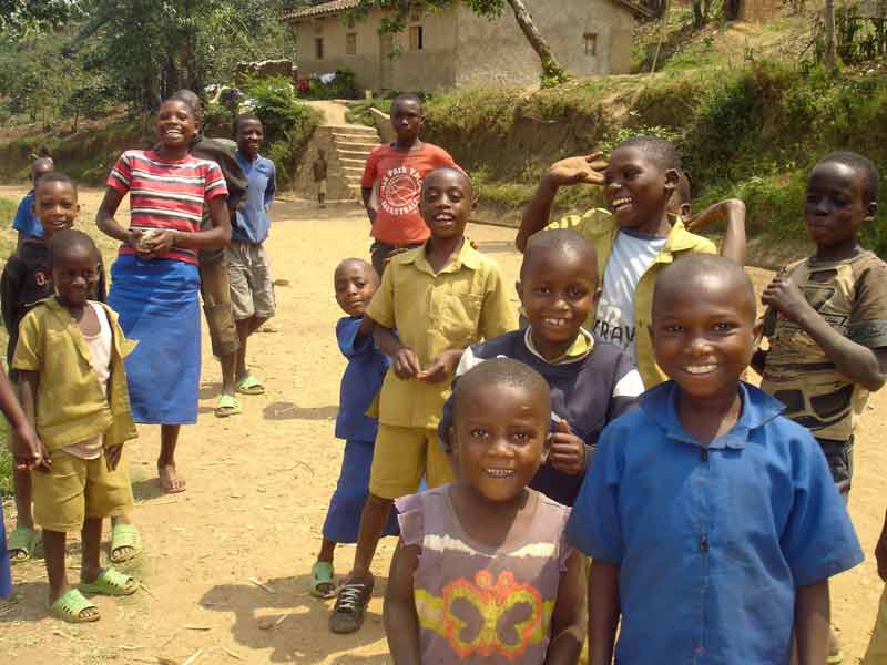 Enfants de Gisenyi au Rwanda