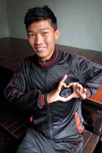 Ancien élève de l'école de Tinje devenu infirmier