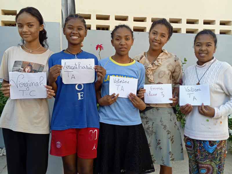 Nos bachelières 2025 à Majunga