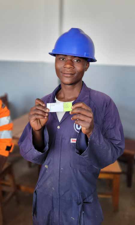 Tirage au sort du meuble à fabriquer pour le jury du brevet de menuiserie