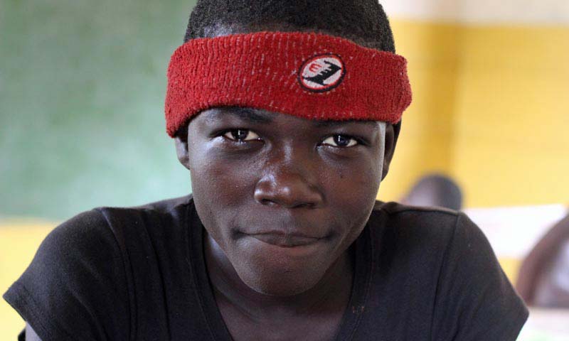 Samuel, enfant de RDC