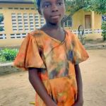 Sylvette, enfant des rues de Kinshasa réinsérée par Ndako Ya Biso