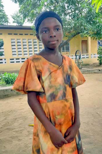 Sylvette, enfant de RDC
