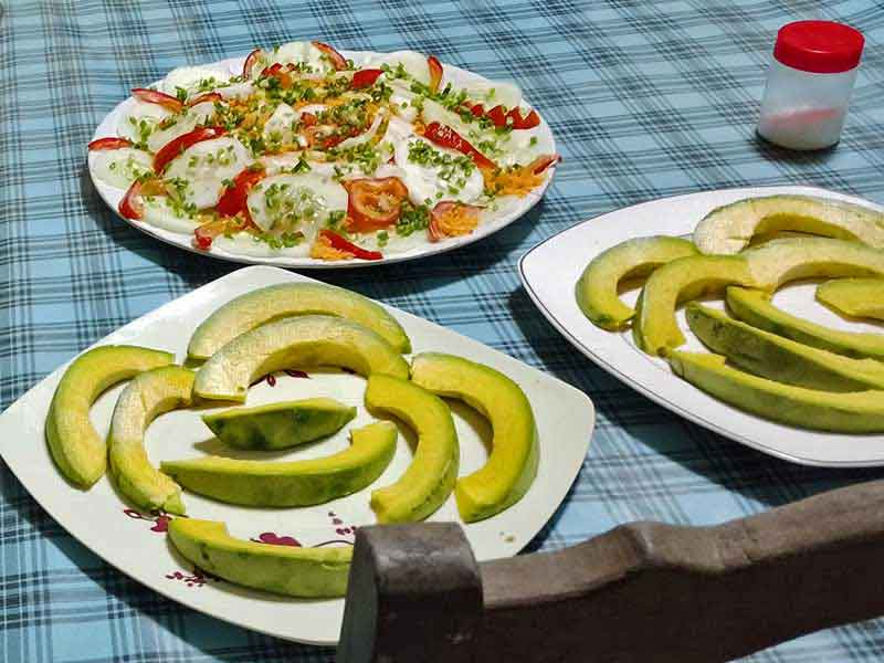 Salade de crudités à Madagascar