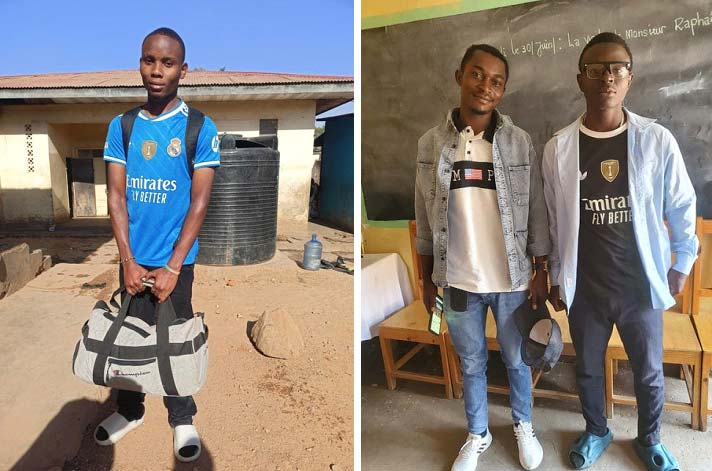 Trois enfants du Village d'Enfants Bumi de Karavia réinsérés dans leur famille.